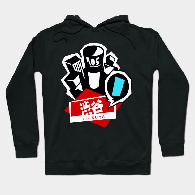 Persona 5 Shibuya Hoodie by JayMar